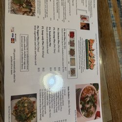 Bowl Of Pho - Menu Nov 2024