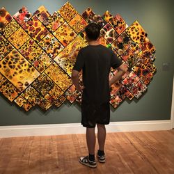 Cool art exhibit