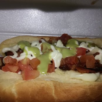 Frutilandia - My Sonoran hotdog as so delicious!! - Desserts Near Me - Mesa, Arizona