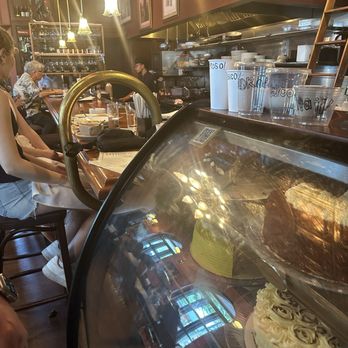 Café Intermezzo - Avalon - The cafe counter where we waited for coffee - Coffee & Tea Near Me - Alpharetta, Georgia