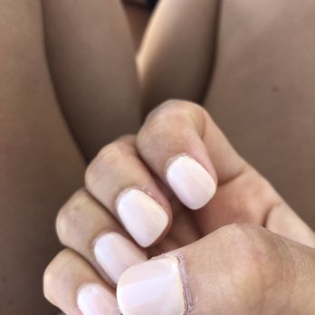 J'aime Nails - Cracked and lifted nails. Bubbles forming in corners. ONE WEEK IN. - Nail Salons Near Me - Astoria, New York
