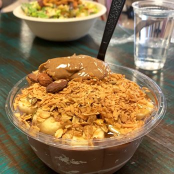Farmhouse Greens - Traditional acai with peanut butter - Salad Near Me - Catonsville, Maryland Farmhouse Greens - Traditional acai with peanut butter - Salad Near Me - Catonsville, Maryland