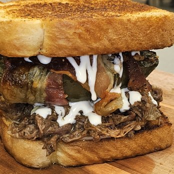 Grandma's House Bakery and Kitchen - a pulled pork sandwich - Bakeries Near Me - Gainesville, Texas Grandma's House Bakery and Kitchen - a pulled pork sandwich - Bakeries Near Me - Gainesville, Texas