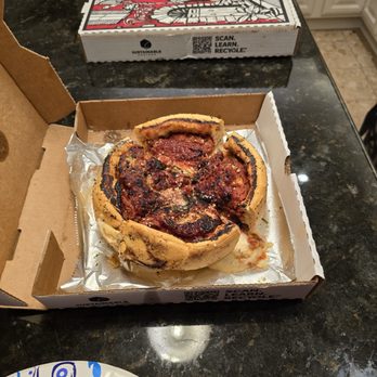 That's Amore Pizzeria - 7" Chicago Style Deep Dish Cheese Pizza - Italian Near Me - Metairie, Louisiana That's Amore Pizzeria - 7" Chicago Style Deep Dish Cheese Pizza - Italian Near Me - Metairie, Louisiana