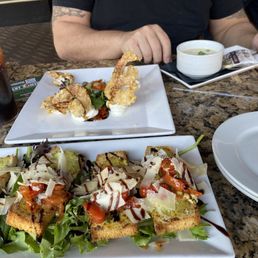 Bruschetta Shrimp Rangoon Bruschetta Shrimp Rangoon