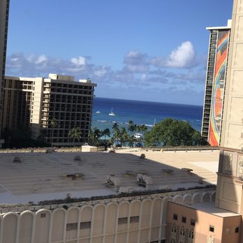 Aqua Palms Waikiki - View fm our open balcony. - Hotels Near Me - Honolulu, Hawaii