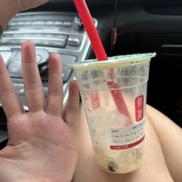 almost $8 for a size "medium" drink. Tasted good but not worth the price. almost $8 for a size "medium" drink. Tasted good but not worth the price.