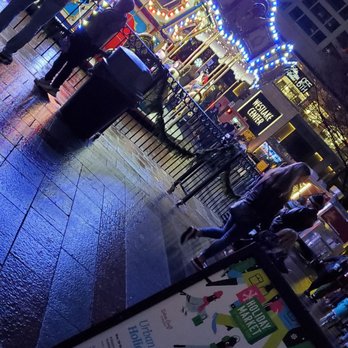 Westlake Center - The sign and Carousel - Shopping Centers Near Me - Seattle, Washington