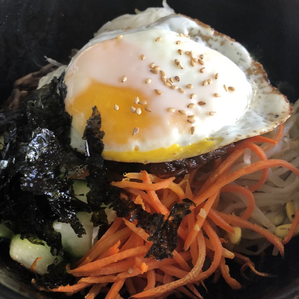 Jumping Spoon - Beef dolsot bibimbap - Korean Near Me - Hercules, California Jumping Spoon - Beef dolsot bibimbap - Korean Near Me - Hercules, California