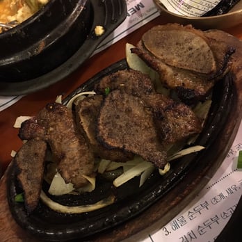 Jang Dok Dae - 20 dollars combo.This is the beef rid I got. That bone is so big and barley has any meat on it. One piece just the fat with bone - Korean Near Me - Cerritos, California Jang Dok Dae - 20 dollars combo.This is the beef rid I got. That bone is so big and barley has any meat on it. One piece just the fat with bone - Korean Near Me - Cerritos, California