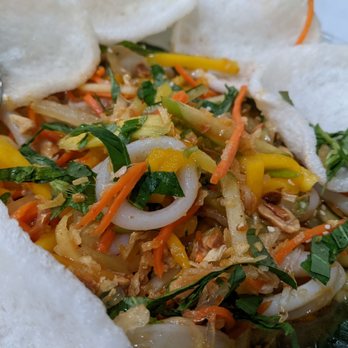 Saigon Kitchen - Thai calamari salad - Vietnamese Near Me - San Jose, California Saigon Kitchen - Thai calamari salad - Vietnamese Near Me - San Jose, California