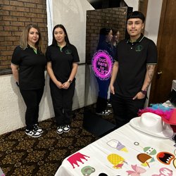The Lime Light Photo Booths - Professional crew operating the Photo Booth. Very helpful and kind.