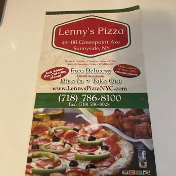 Lenny's Pizza - Pizza Near Me - Sunnyside, New York Lenny's Pizza - Pizza Near Me - Sunnyside, New York