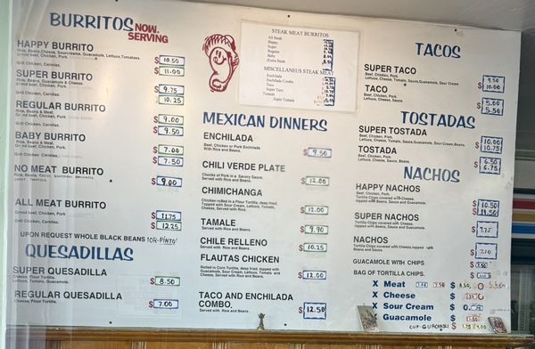 Menu photo 3 Happy Burrito Oakland, CA Menu photo 3 Happy Burrito Oakland, CA