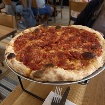 Flour + Water - Pepperoni Pizza - Italian Near Me - San Francisco, California Flour + Water - Pepperoni Pizza - Italian Near Me - San Francisco, California