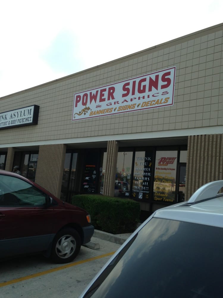 POWER SIGNS & GRAPHICS Updated September 2024 2501 S W S Young Dr