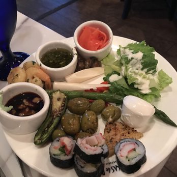 Texas de Brazil - Orlando - My plate of delicious salad items! - Brazilian Near Me - Orlando, Florida Texas de Brazil - Orlando - My plate of delicious salad items! - Brazilian Near Me - Orlando, Florida