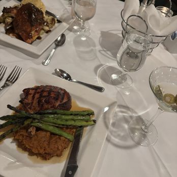 The Smithville Inn - Stuffed pork chop and a dirty martini - New American Near Me - Galloway, New Jersey The Smithville Inn - Stuffed pork chop and a dirty martini - New American Near Me - Galloway, New Jersey