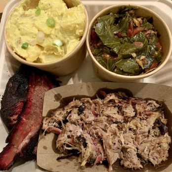 Hank's Texas BBQ - Brisket, pulled pork, collard greens and potato salad. - Barbeque Near Me - Columbus, Ohio