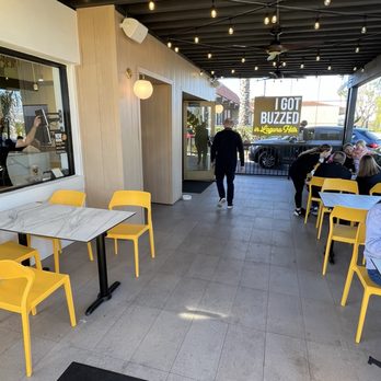 Better Buzz Coffee - Laguna Hills - Outdoor seating is limited but we got a table - Coffee & Tea Near Me - Laguna Hills, California Better Buzz Coffee - Laguna Hills - Outdoor seating is limited but we got a table - Coffee & Tea Near Me - Laguna Hills, California