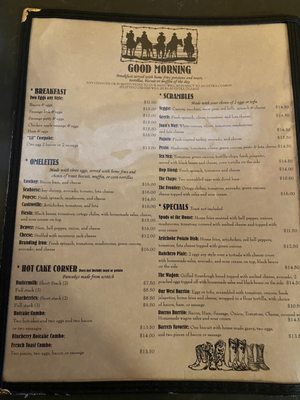 Menu photo 4 Cowboy's Corner Cafe Watsonville, CA Menu photo 4 Cowboy's Corner Cafe Watsonville, CA