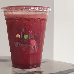 Ruby Rush (16oz - $8 - Less Ice) - Contains red apple, carrot, beet, lemon, & orange. Ruby Rush (16oz - $8 - Less Ice) - Contains red apple, carrot, beet, lemon, & orange.