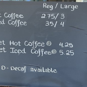 Basu - Menu for coffee drinks - Coffee & Tea Near Me - Northbrook, Illinois