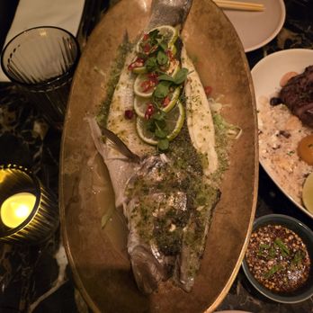 CHADA - Steamed branzino - Thai Near Me - West Village, New York