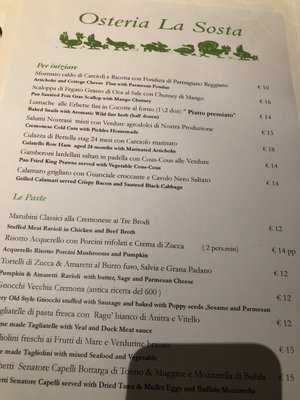 Osteria La Sosta by null