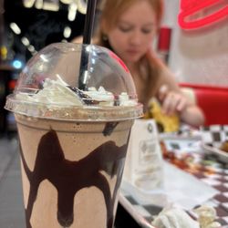 Chocolate milkshake