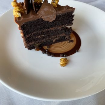 The Stonehouse Restaurant - Chocolate Crunch Cake - New American Near Me - Santa Barbara, California The Stonehouse Restaurant - Chocolate Crunch Cake - New American Near Me - Santa Barbara, California