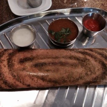 Aahaar an Indian Eatery - Spinach dosa amazing - Indian Near Me - Snoqualmie, Washington