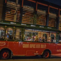 Grand Rapids Beer Trolley - Knickerbocker at night