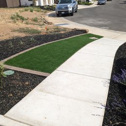Front yard turf Front yard turf