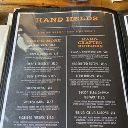 Canalside Inn - Menu 2025