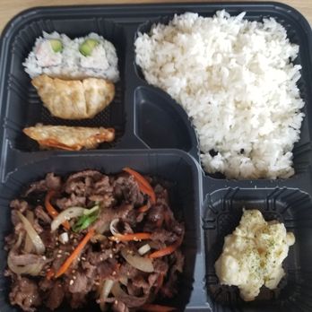 Bop And Roll - Bulgogi Bento box. - Japanese Near Me - Phoenix, Arizona Bop And Roll - Bulgogi Bento box. - Japanese Near Me - Phoenix, Arizona