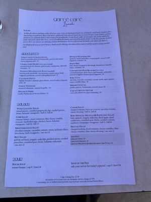 Menu photo 3 Garré Cafe Livermore, CA