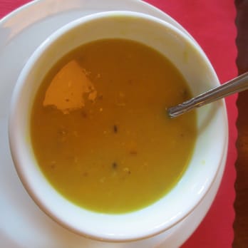Himalayan Flavors - Complimentary lentil soup at beginning of meal - Indian Near Me - Berkeley, California