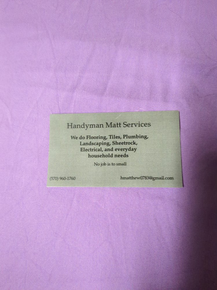 HANDYMAN MATT SERVICE Updated June 2024 Request a Quote Forest