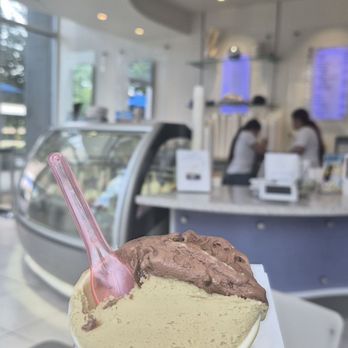 Frost Gelato - Gelato (Pistachio & Gianduia) - Gelato Near Me - Austin, Texas