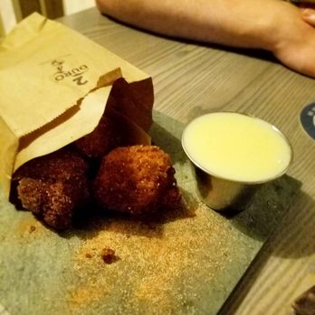 Blu Point Seafood Co - Doughnut Holes with cinnamon sugar - Seafood Near Me - Staunton, Virginia Blu Point Seafood Co - Doughnut Holes with cinnamon sugar - Seafood Near Me - Staunton, Virginia