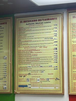 Menu photo 2 El Mexicano Restaurant Old Bridge Township, NJ Menu photo 2 El Mexicano Restaurant Old Bridge Township, NJ
