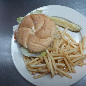 Spike's Pizza & Grocery - a hamburger and french fries - Pizza Near Me - Edmeston, New York Spike's Pizza & Grocery - a hamburger and french fries - Pizza Near Me - Edmeston, New York