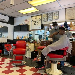 All American Barber Shop - Mr Booker T doing his thing!