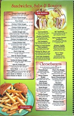 Menu photo 7 Pino's Pizza Wakefield, VA