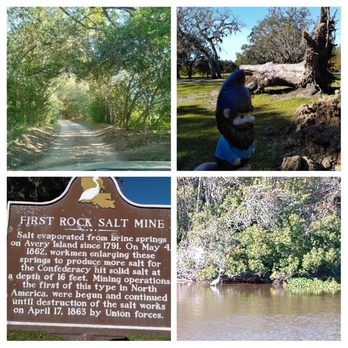 Tabasco - a collage of pictures of a river, a sign, and a man - Specialty Food Near Me - Avery Island, Louisiana Tabasco - a collage of pictures of a river, a sign, and a man - Specialty Food Near Me - Avery Island, Louisiana