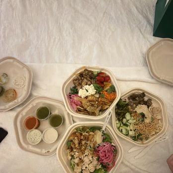 sweetgreen - This is the group of salads that we had ordered. Everything was so amazing. - Salad Near Me - Washington, DC, District of Columbia sweetgreen - This is the group of salads that we had ordered. Everything was so amazing. - Salad Near Me - Washington, DC, District of Columbia