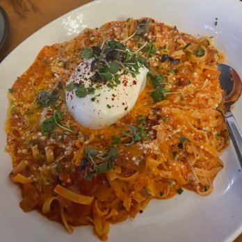 Maize + Mash - Eggplant and Burrata pasta - Southern Near Me - Glen Ellyn, Illinois