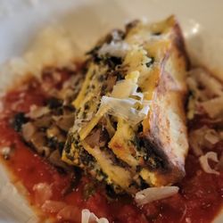 Wine o'Clock - My lasagna!!! So good (meat less)