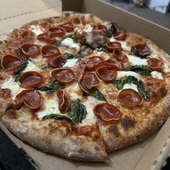 Woodfire Pies - Margarita pizza with pepperoni ! - Caterers Near Me - Monterey Park, California Woodfire Pies - Margarita pizza with pepperoni ! - Caterers Near Me - Monterey Park, California